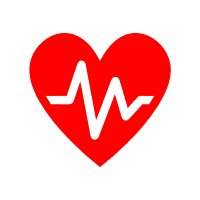 Este es el dibujo de un corazón palpitando, como lo hace la pasión de mi misión como escritora.